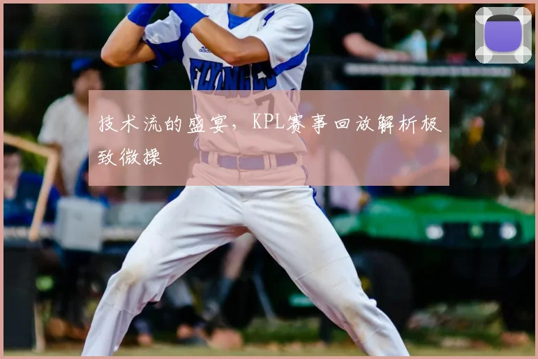 技术流的盛宴，KPL赛事回放解析极致微操
